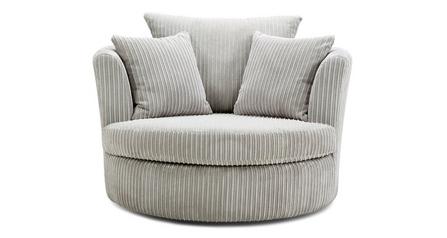 Fabric Chaise Longue Swivel And Snuggle Chairs Ireland